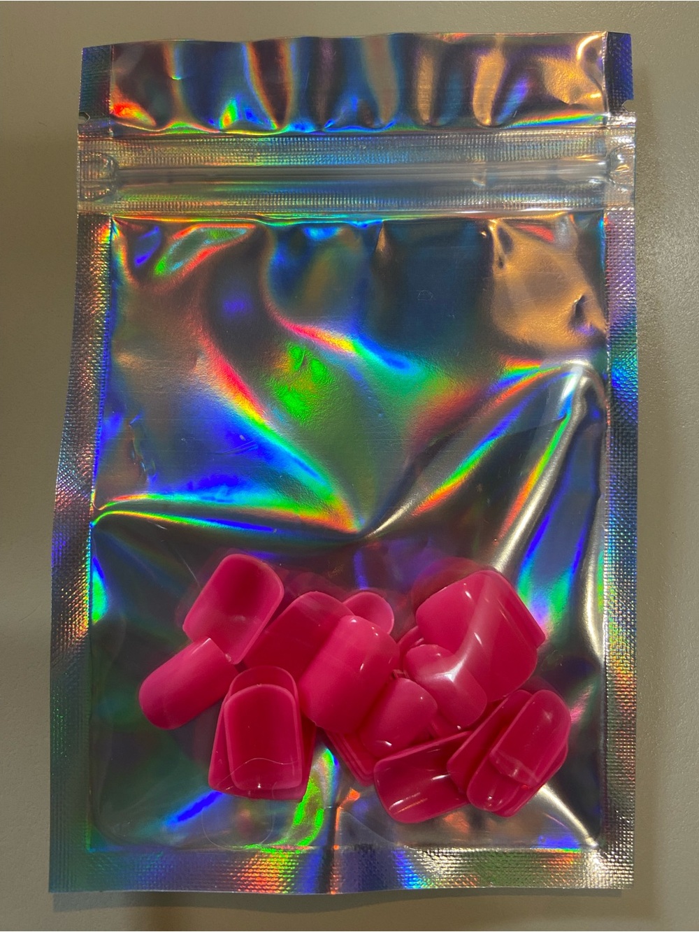 Hot Pink Press-On Nails